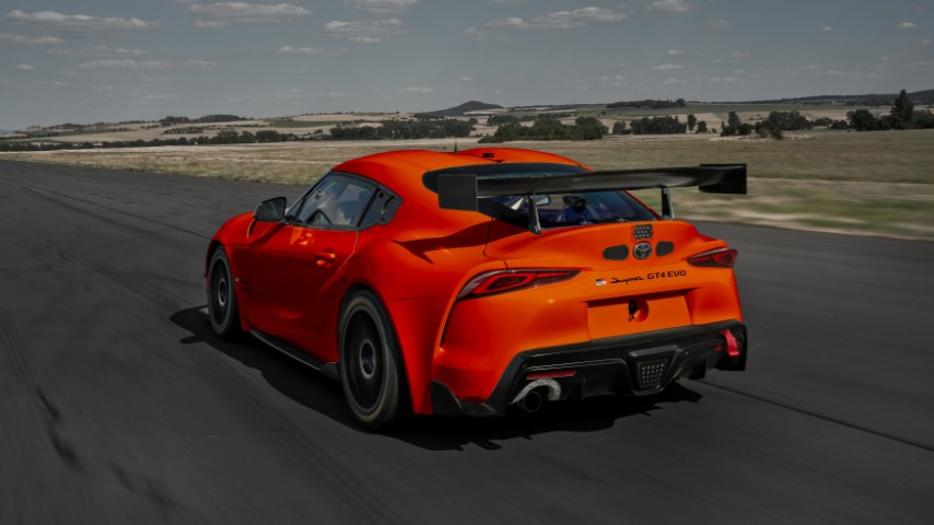 Sportowa Toyota GR Supra GT4 EVO